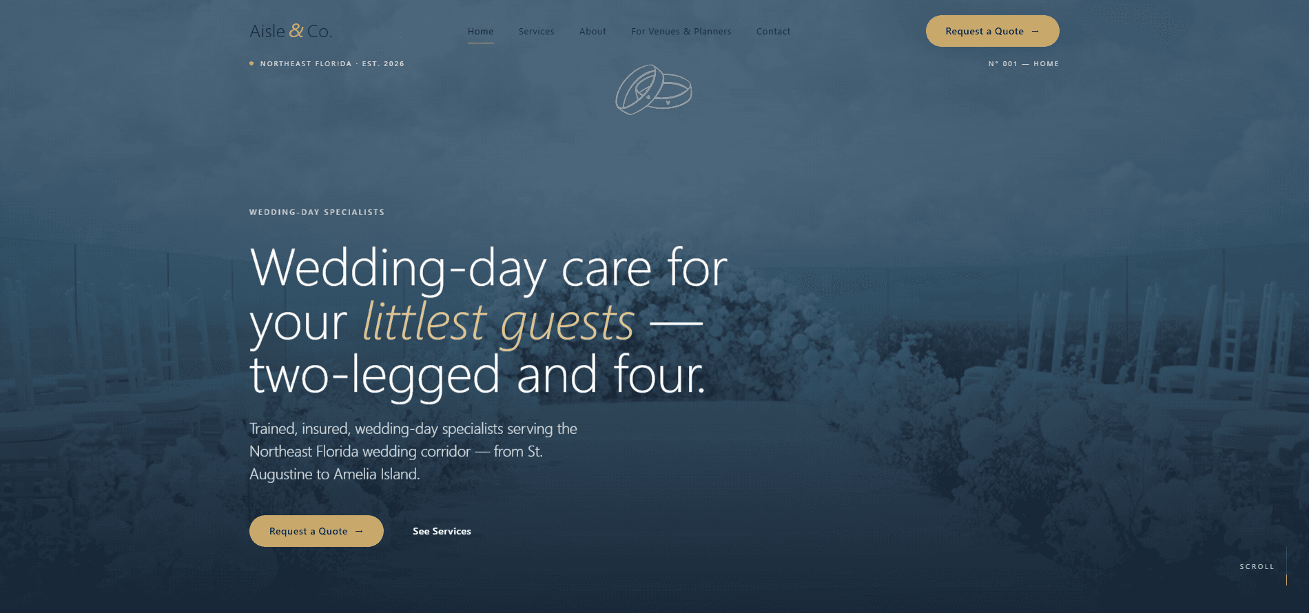 Aisle & Co. - Brand Site & Lead Intake