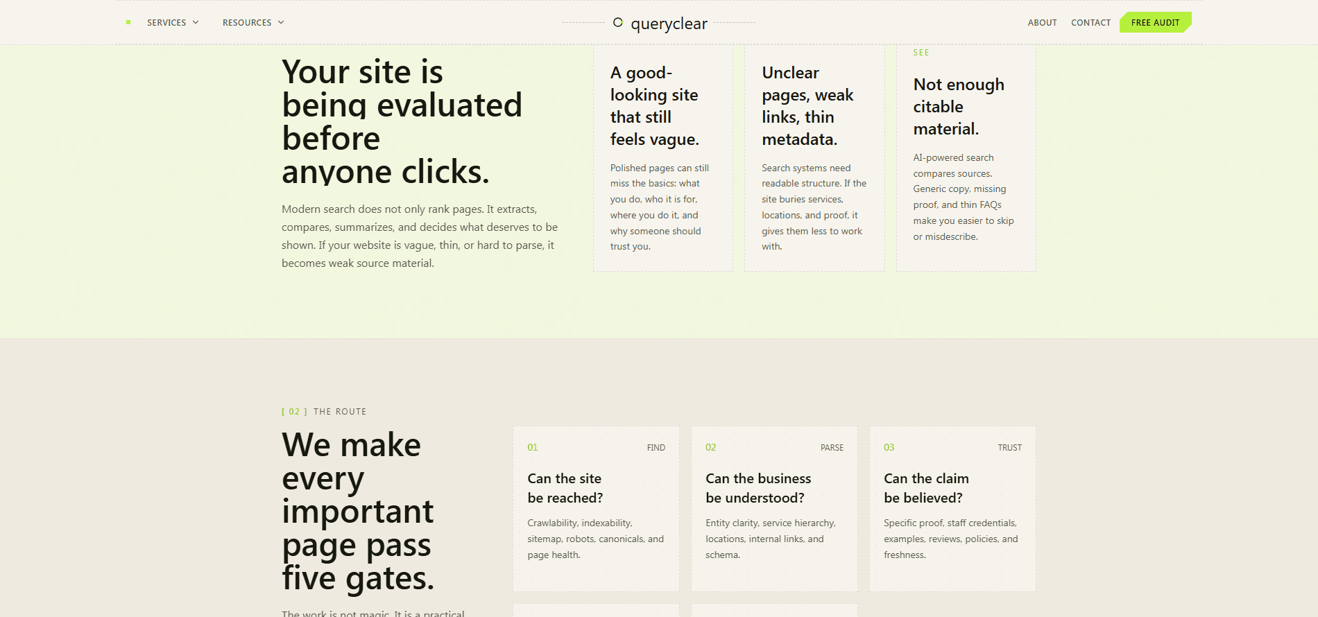 QueryClear project screenshot 1